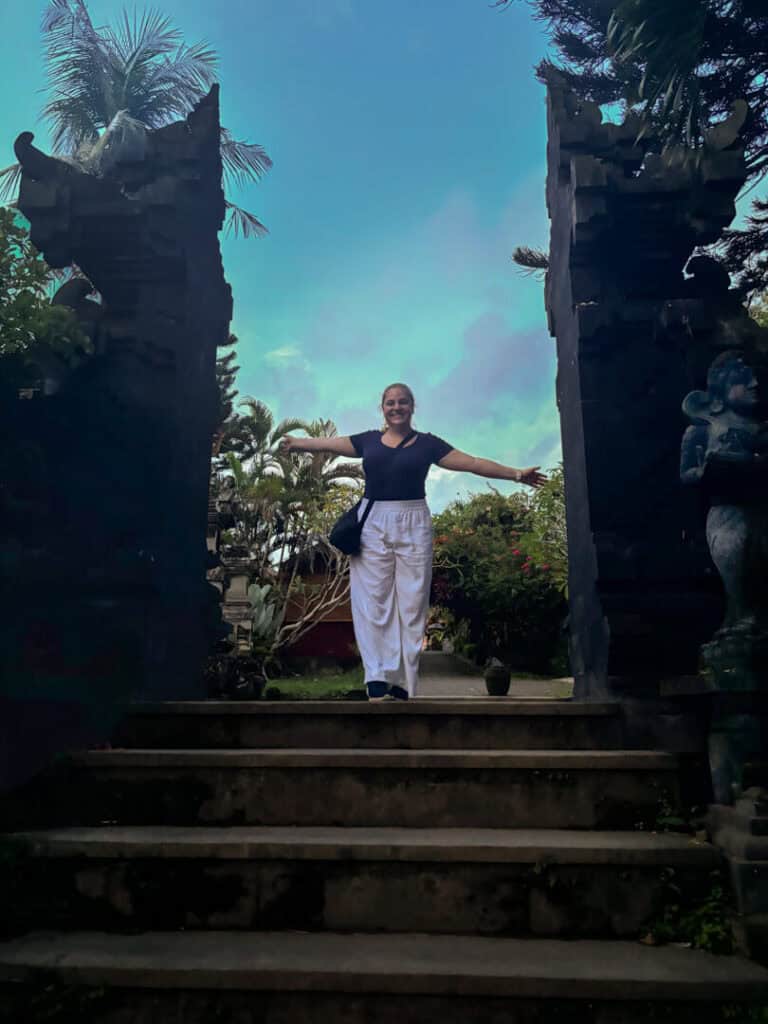 Surprised by the low crowds at the Campuhan Ridge Walk in Ubud, Bali