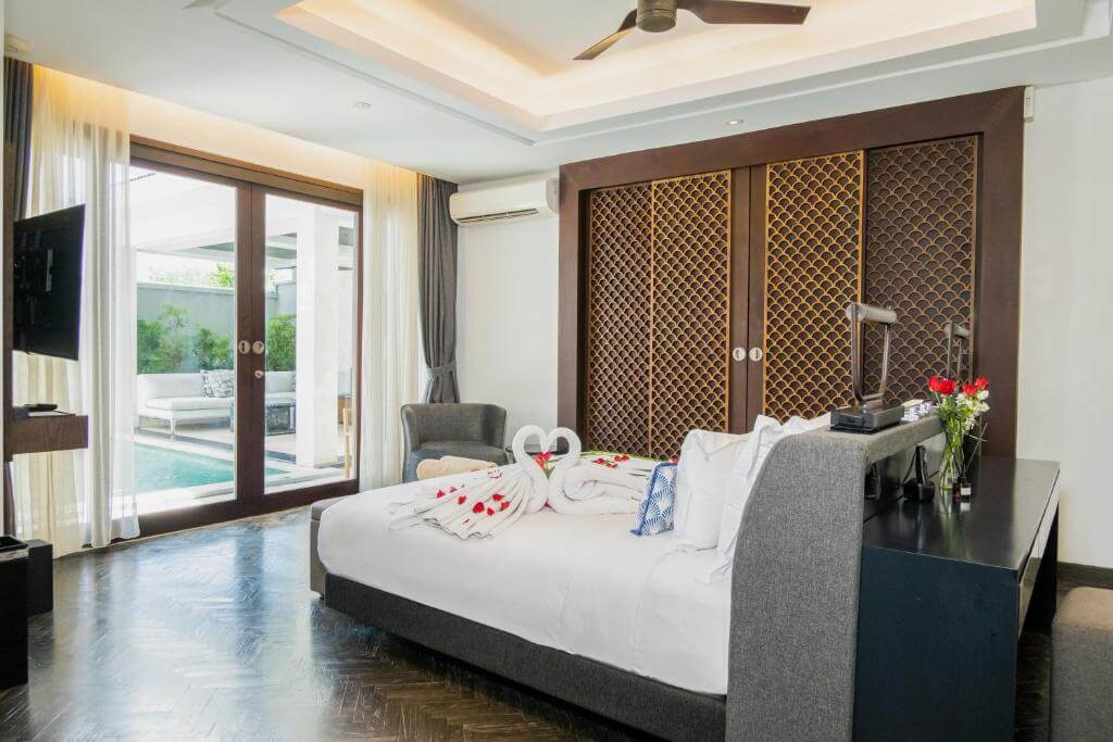 One bedroom villa at the Prasana Villas by Arjani in Uluwatu with view of private pool